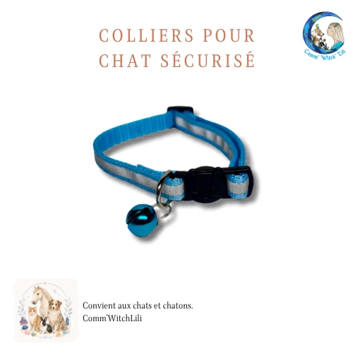 Collier pour chat règlable