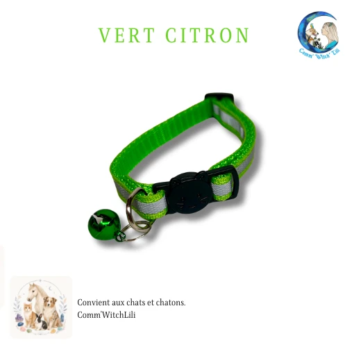 Collier pour chat règlable