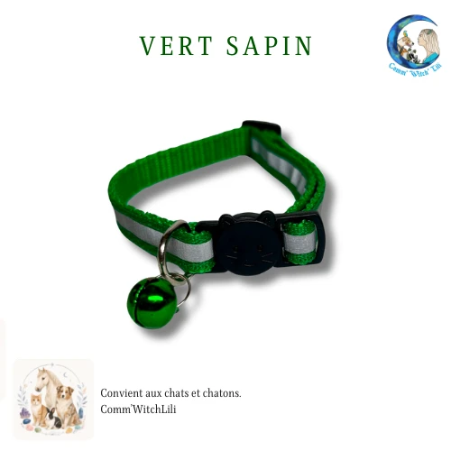 Collier pour chat règlable