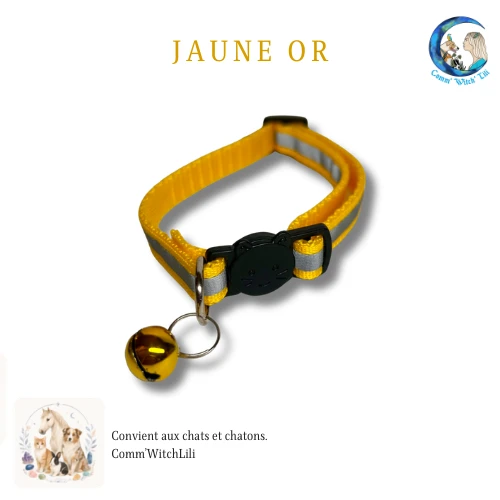 Collier pour chat règlable