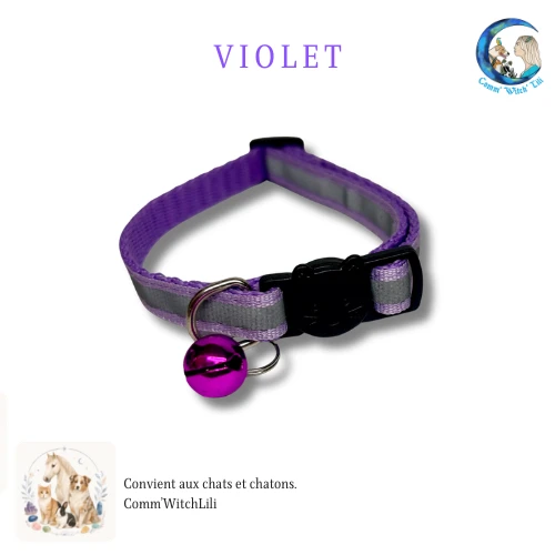 Collier pour chat règlable
