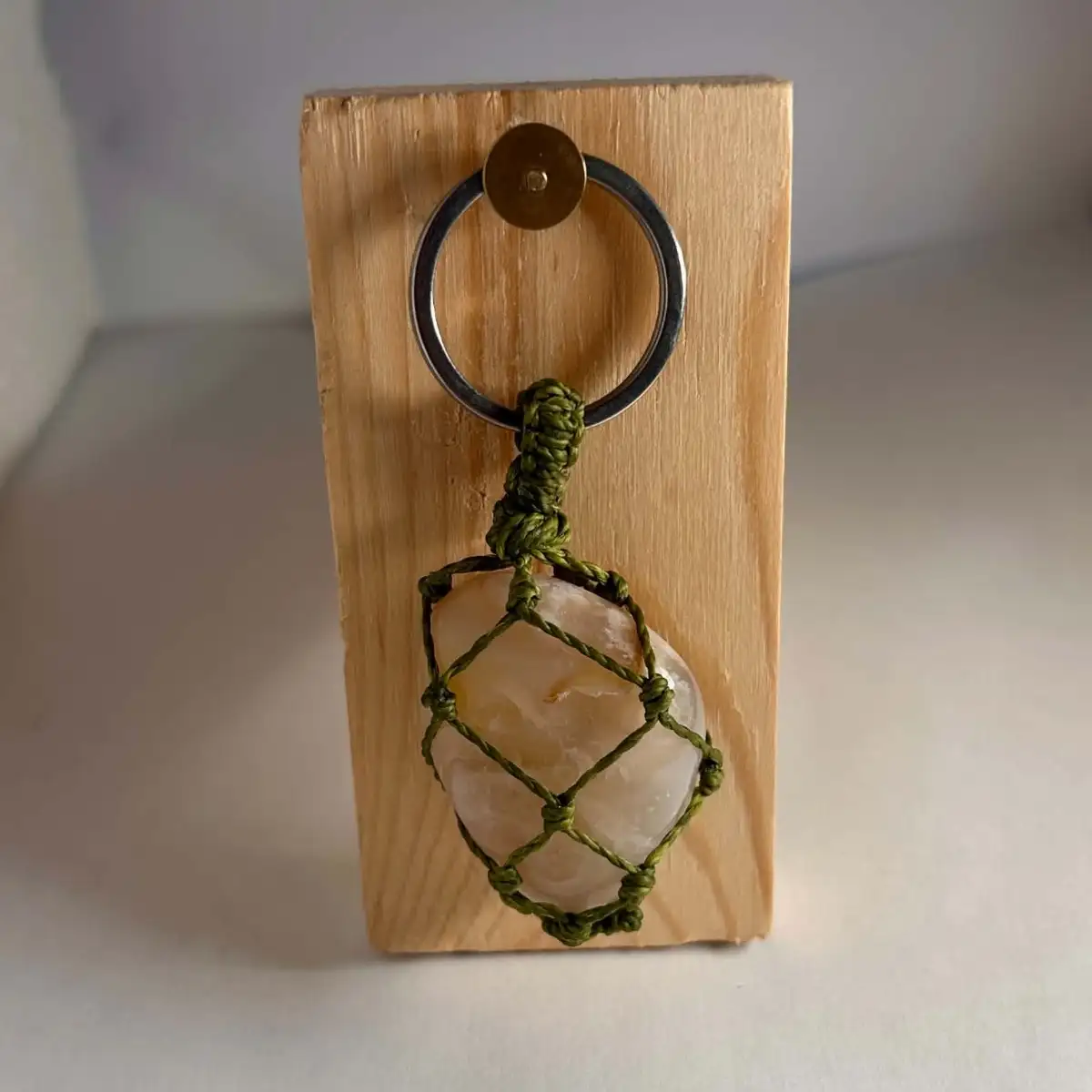 Pendentif en Agate Fleur pour animaux