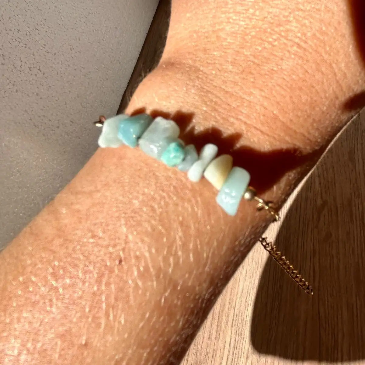 Bracelet en Amazonite