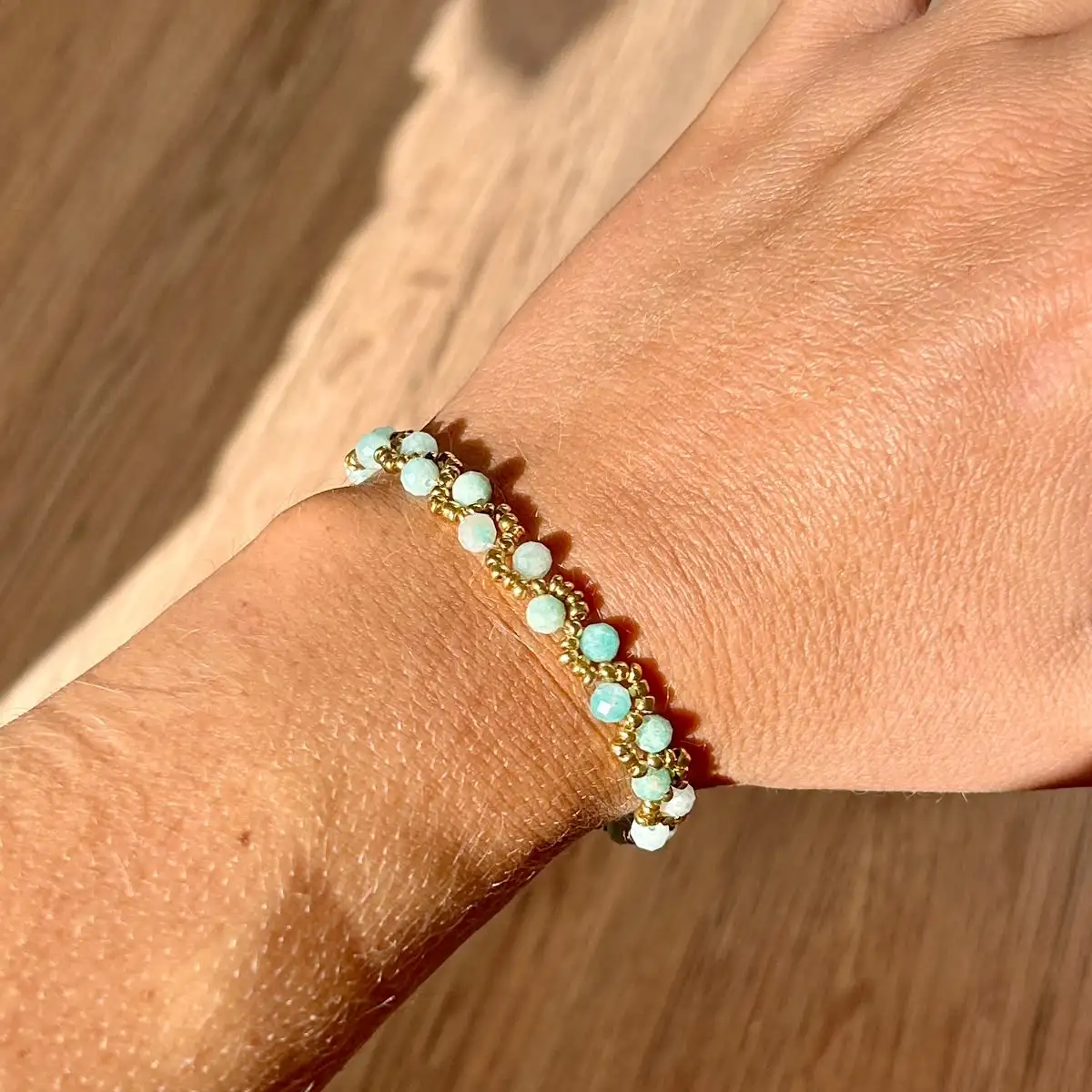Bracelet en Amazonite
