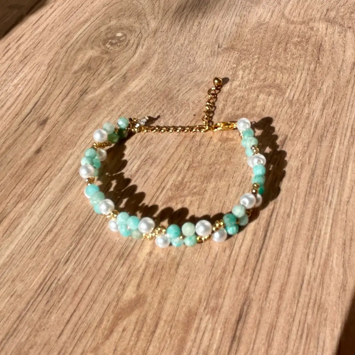 Bracelet en Amazonite