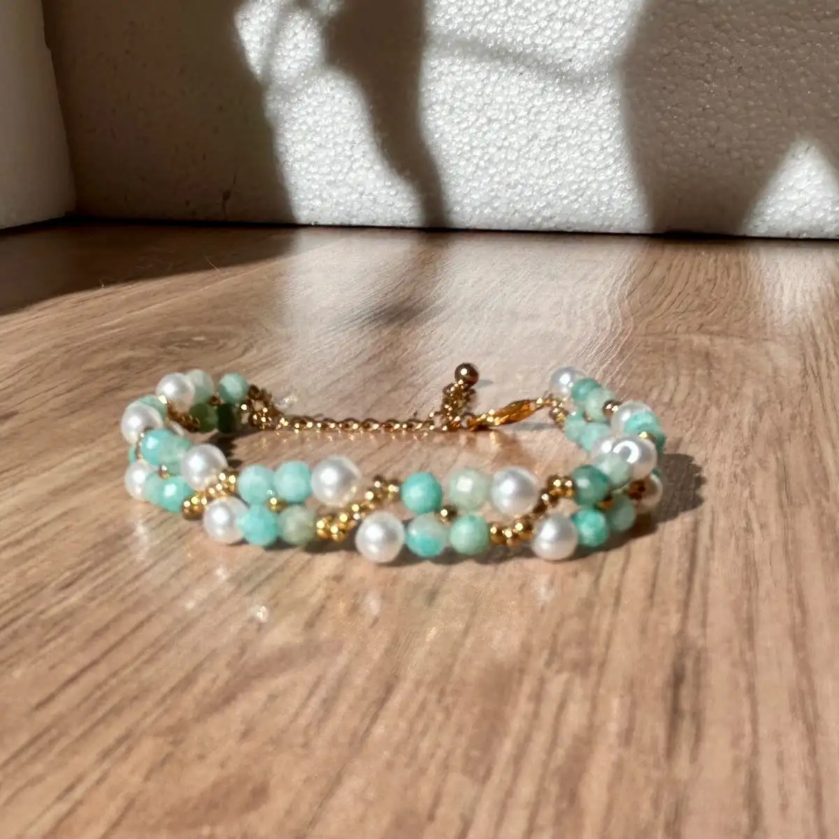 Bracelet en Amazonite