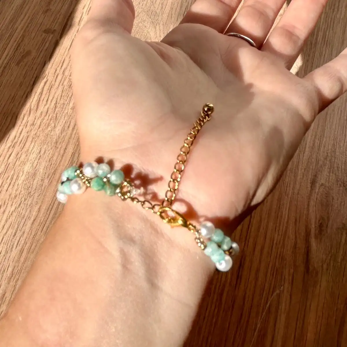 Bracelet en Amazonite
