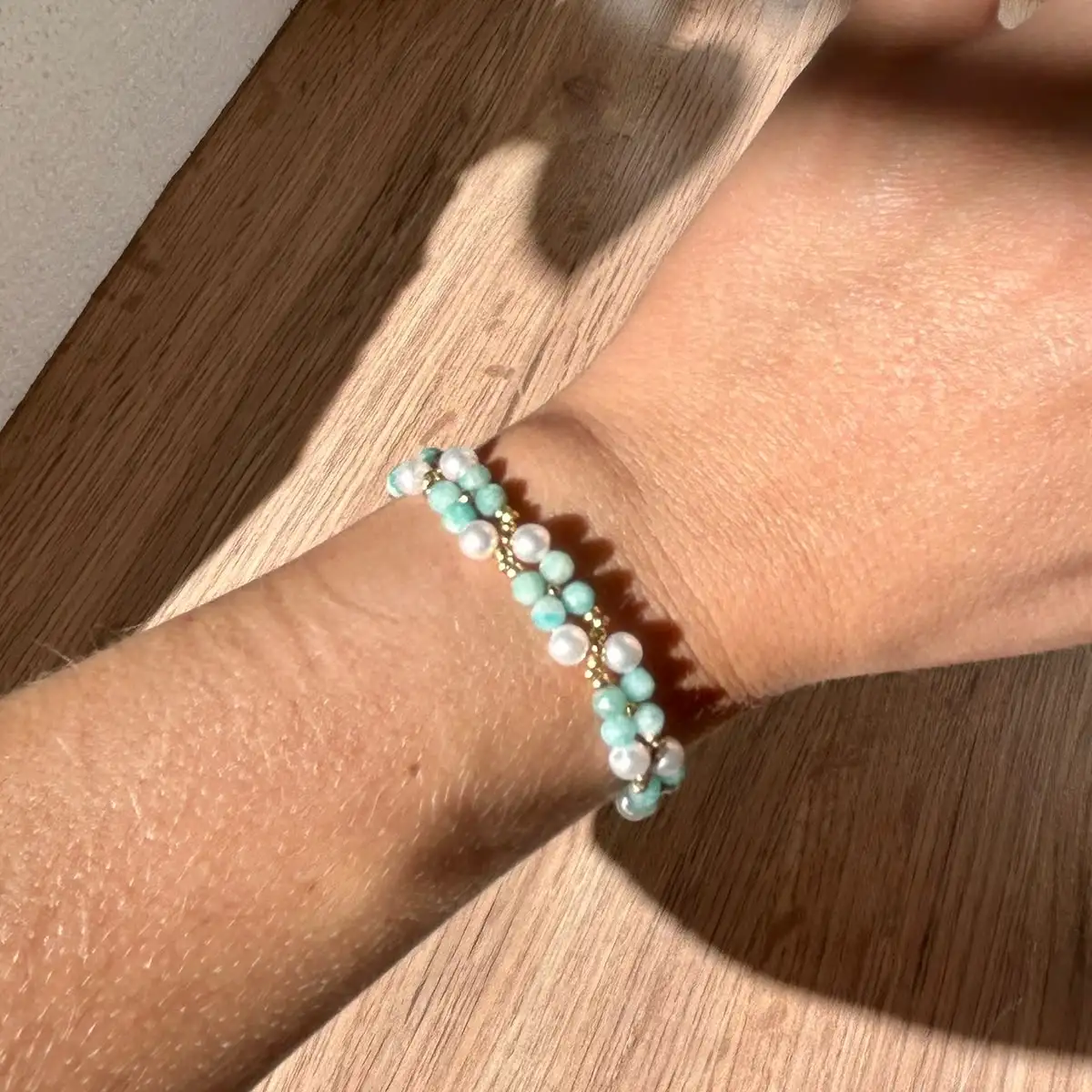 Bracelet en Amazonite