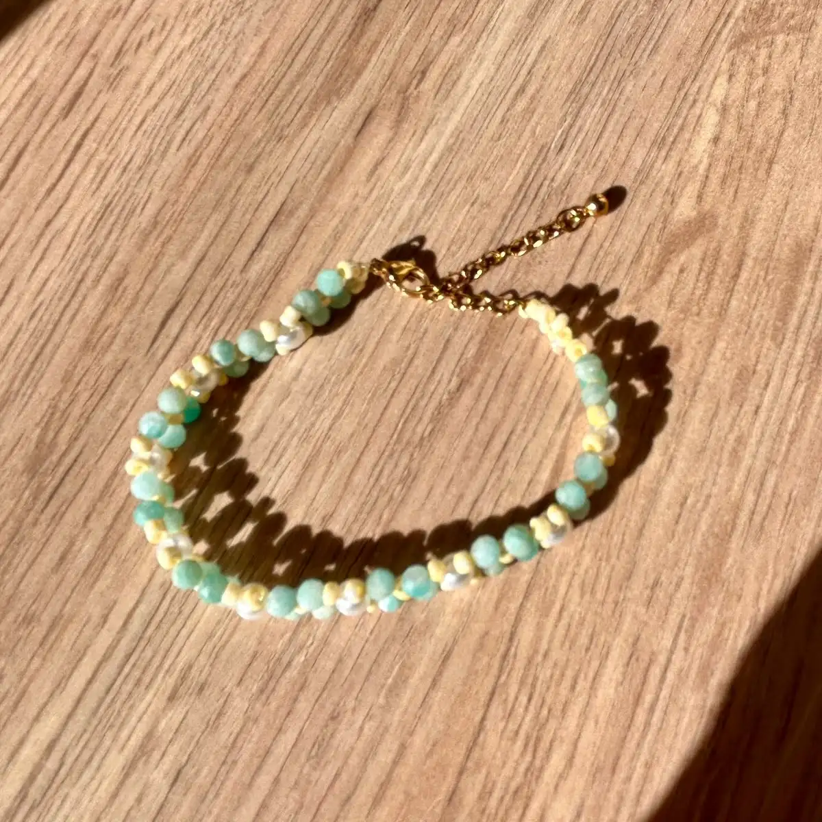 Bracelet en Amazonite