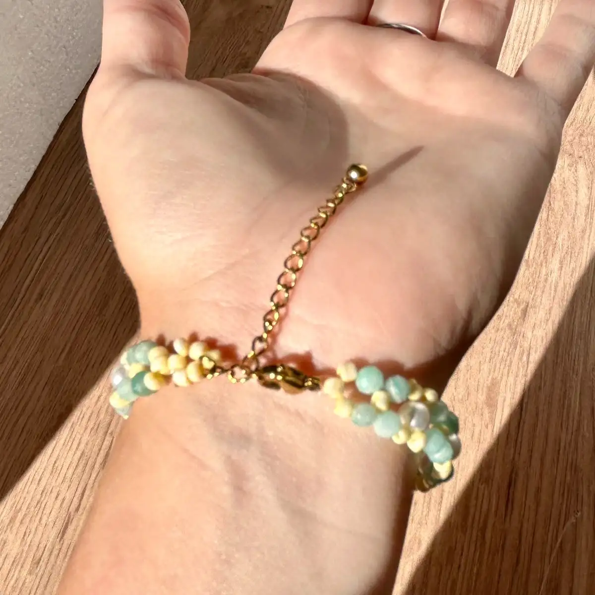 Bracelet en Amazonite