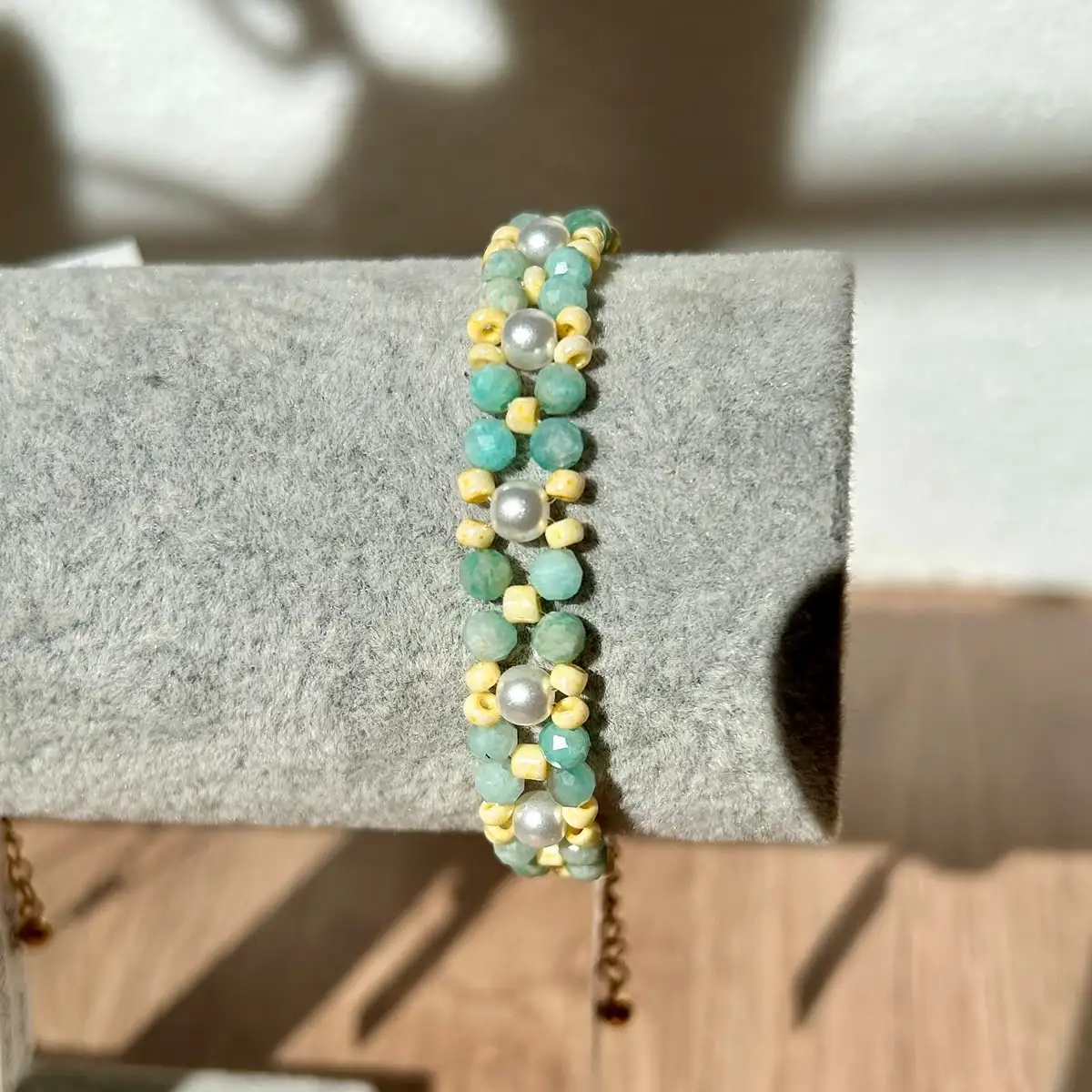 Bracelet en Amazonite