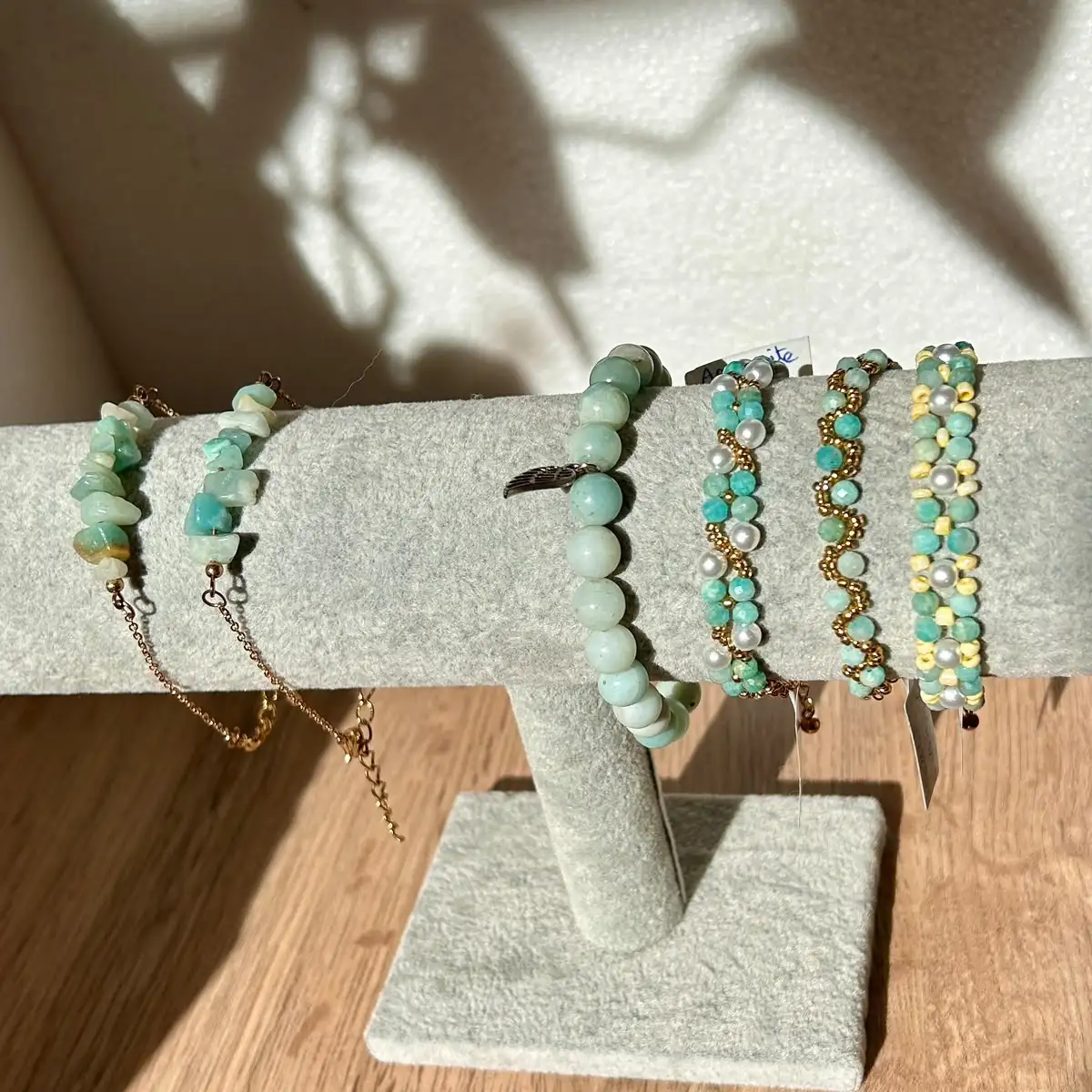 Bracelet en Amazonite