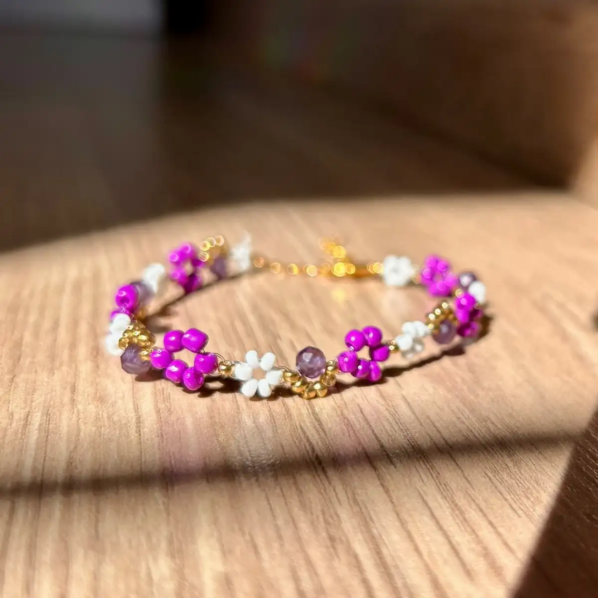 Bracelet en Améthyste