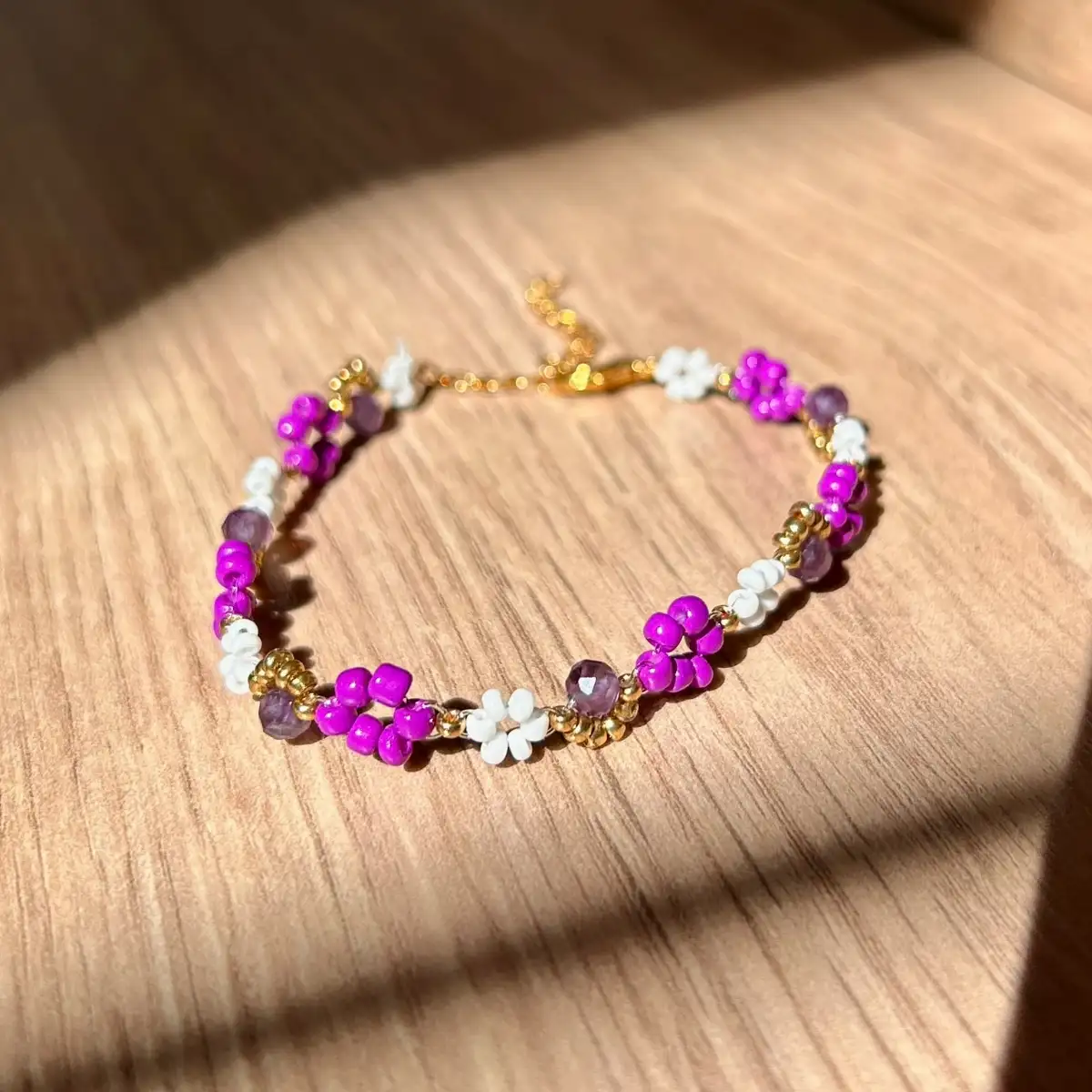 Bracelet en Améthyste