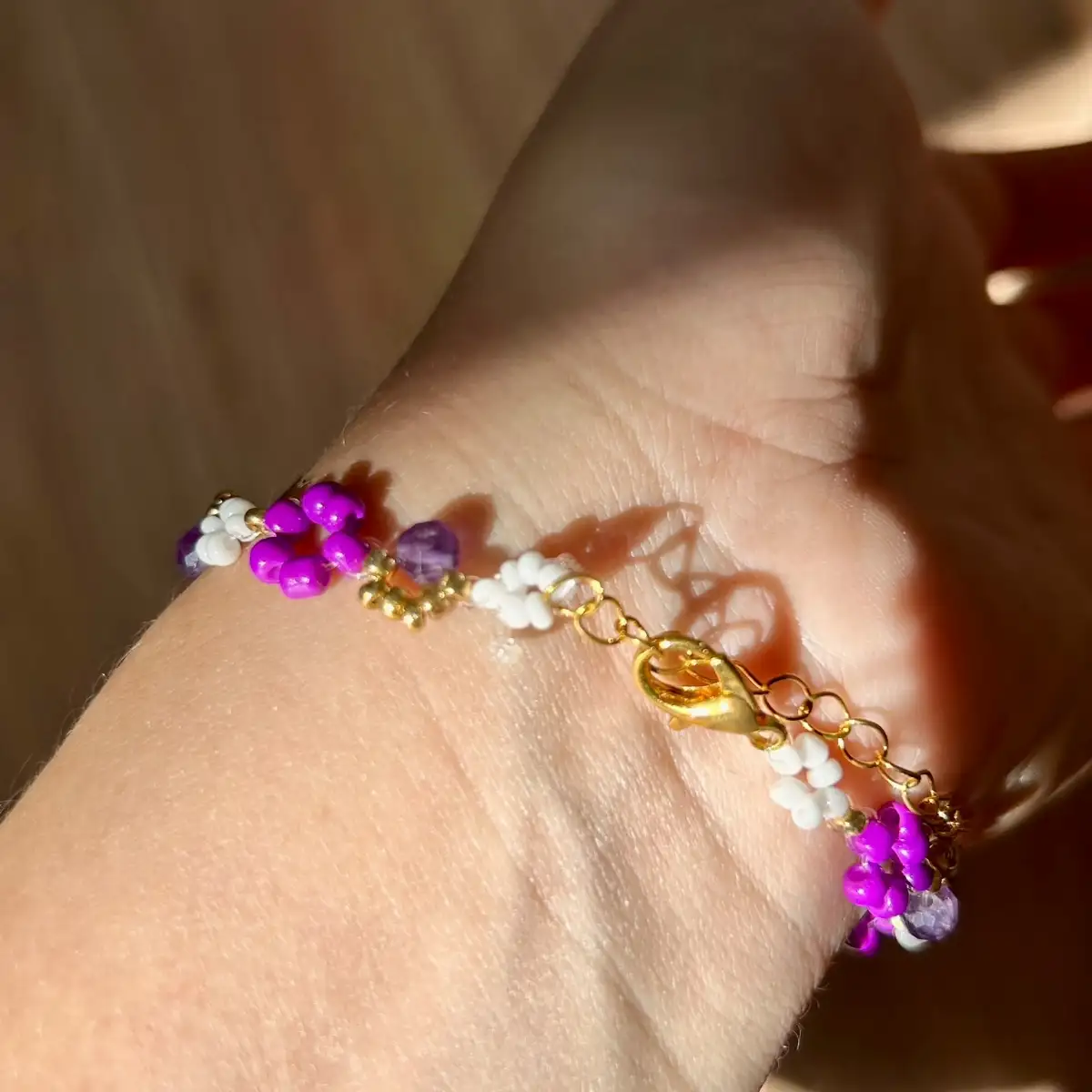 Bracelet en Améthyste