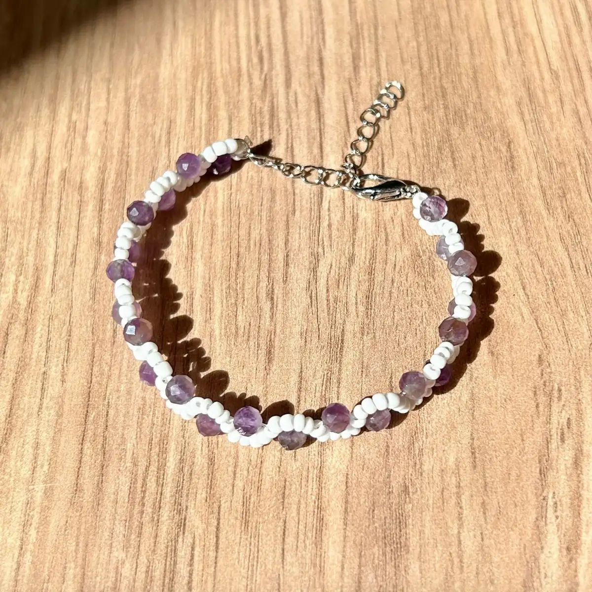 Bracelet en Améthyste