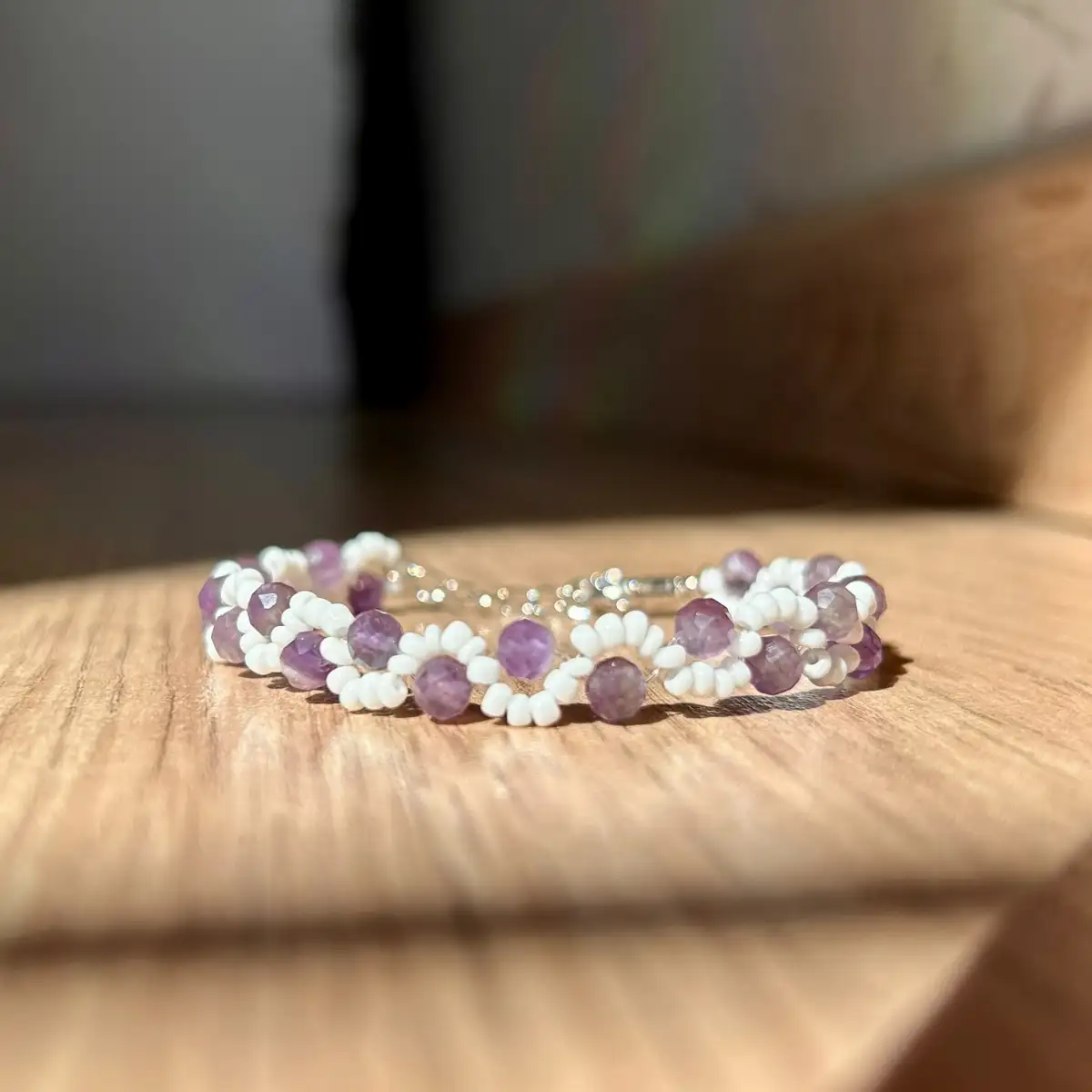 Bracelet en Améthyste