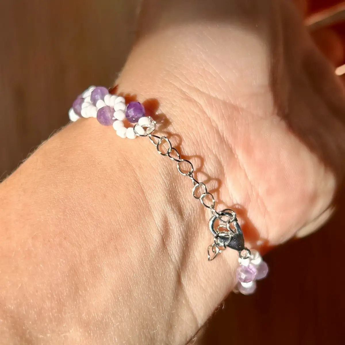 Bracelet en Améthyste