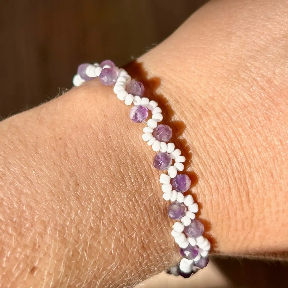 Bracelet en Améthyste
