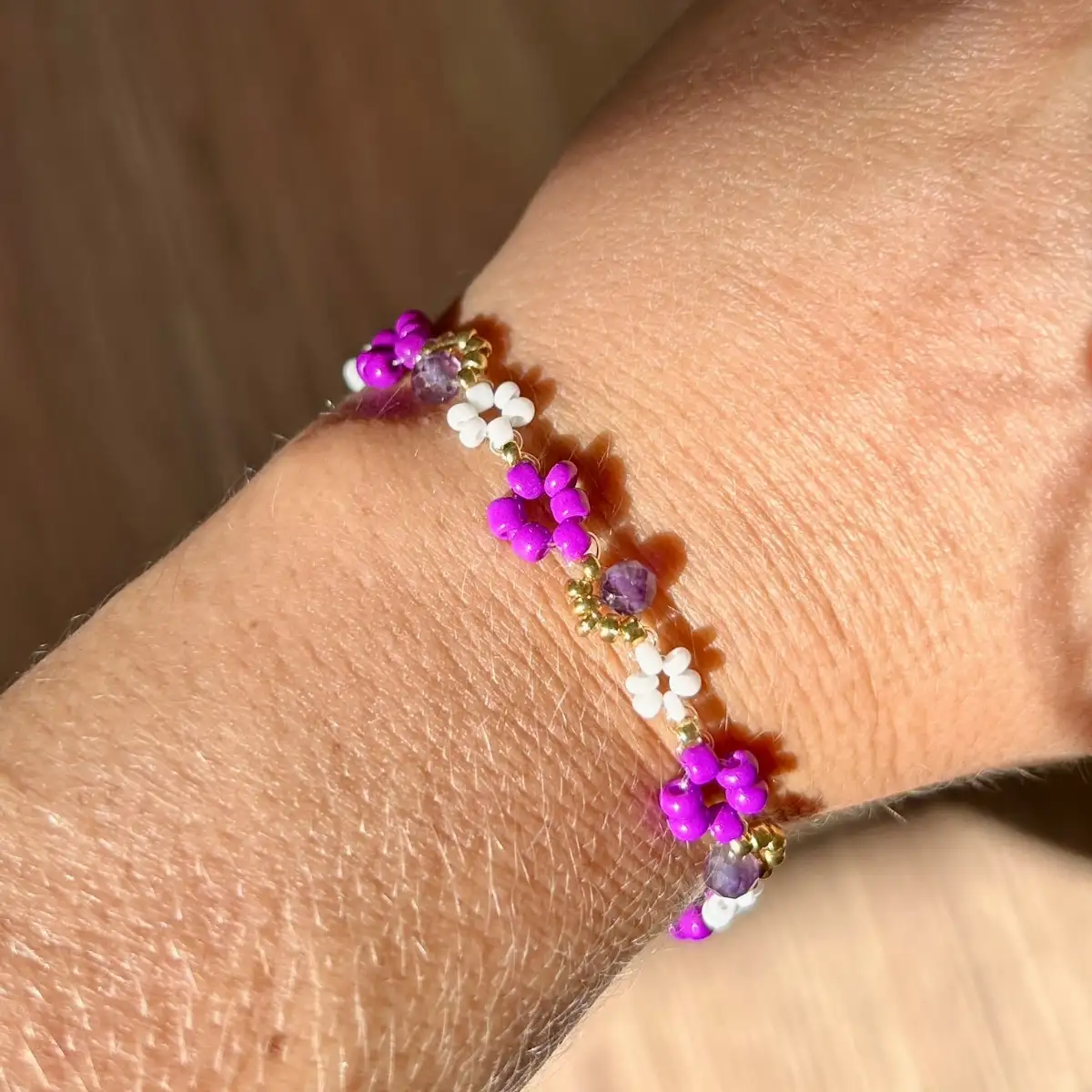 Bracelet en Améthyste