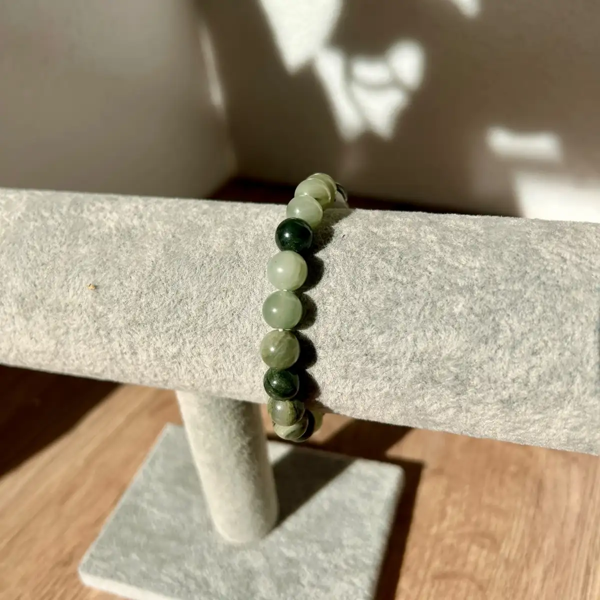 Bracelet en Aventurine verte