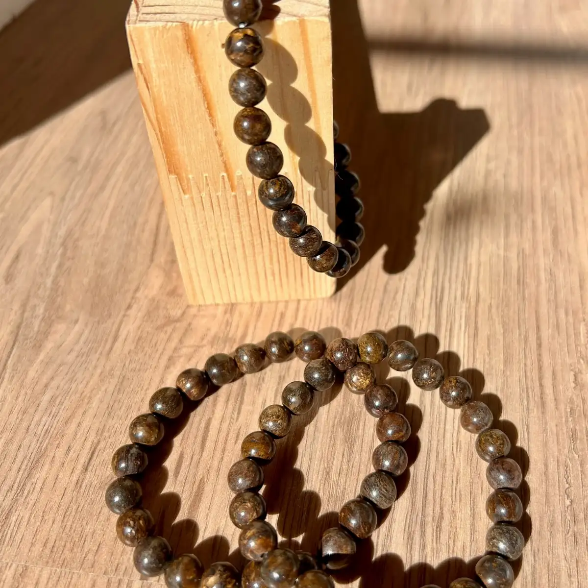 Bracelet en Bronzite
