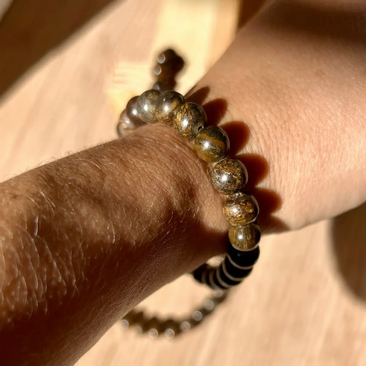 Bracelet en Bronzite