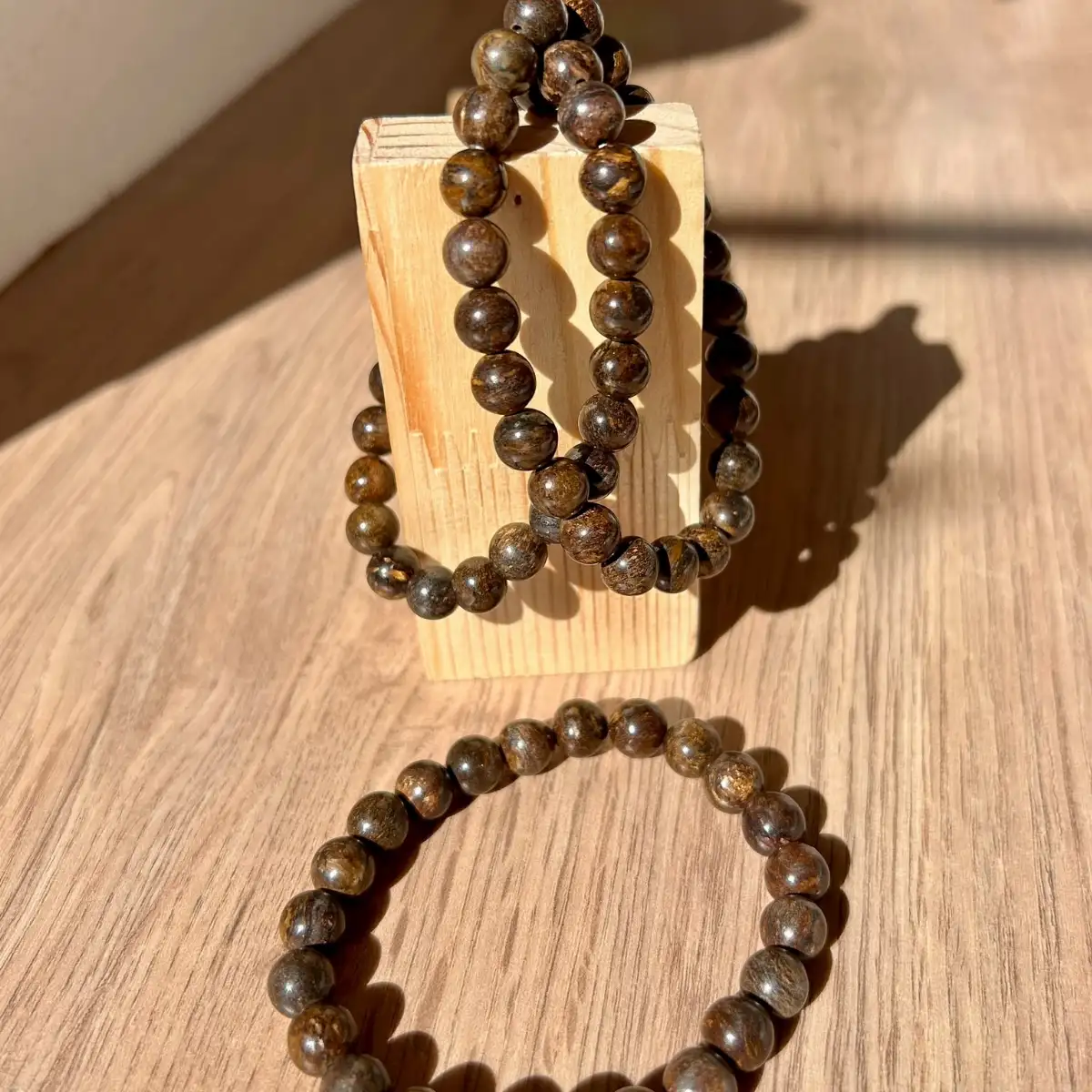 Bracelet en Bronzite
