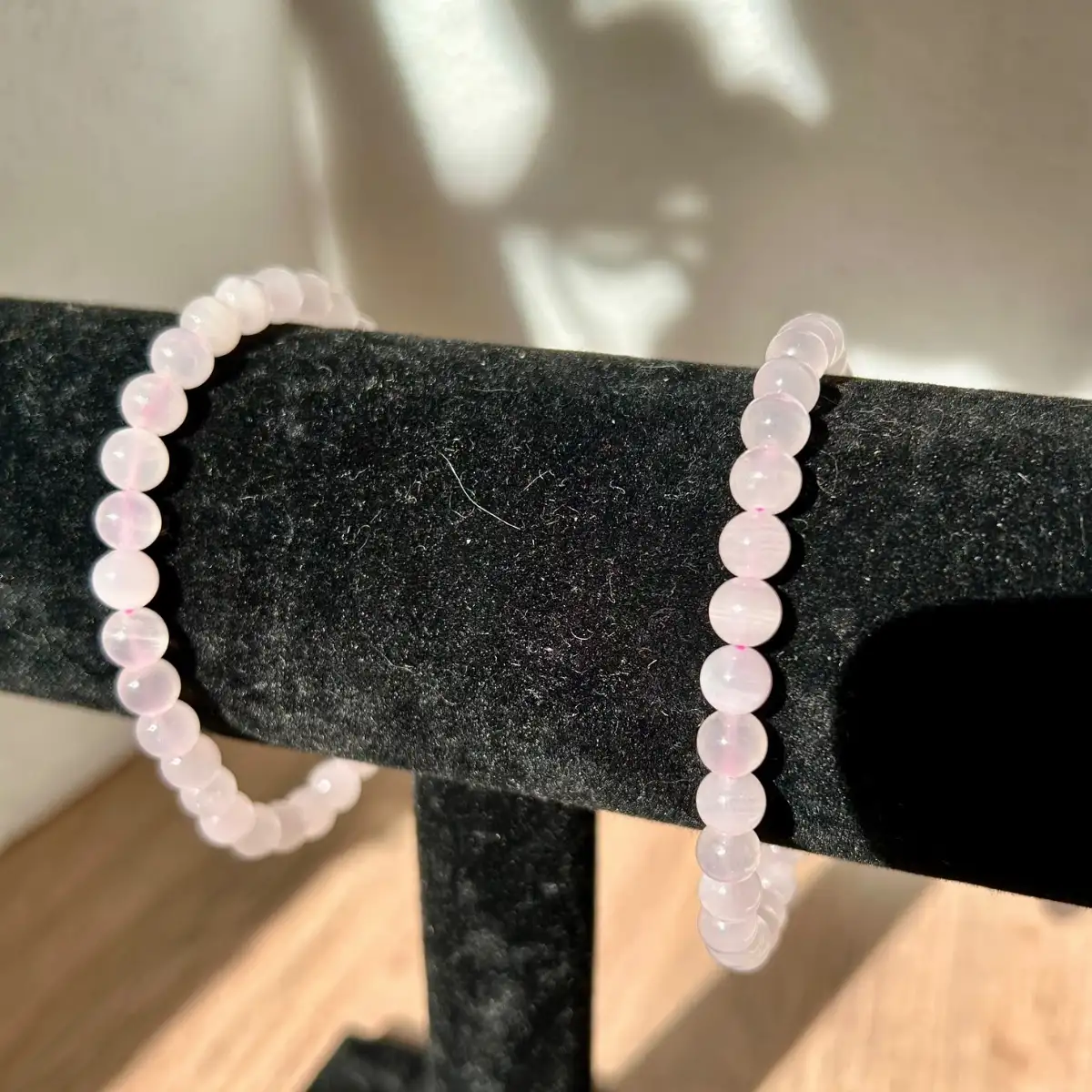 Bracelet en Calcite rose