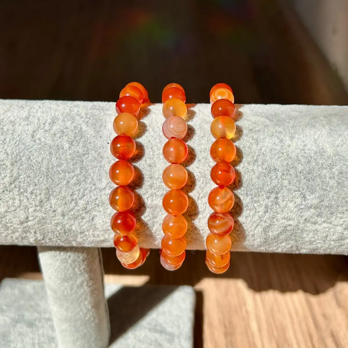 Bracelet en Cornaline