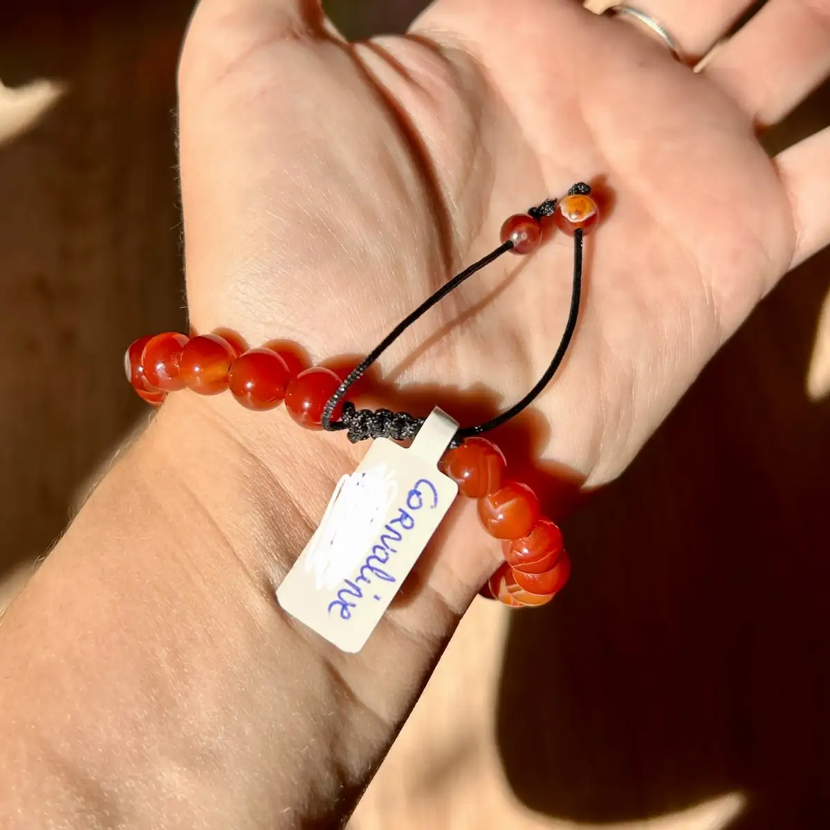 Bracelet en Cornaline
