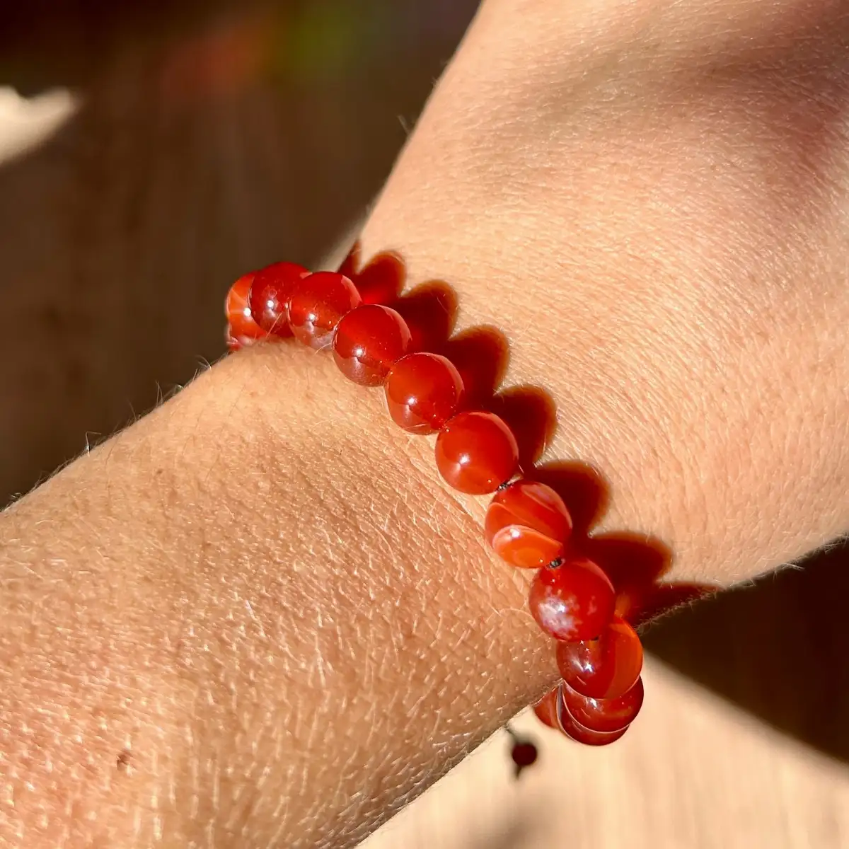 Bracelet en Cornaline