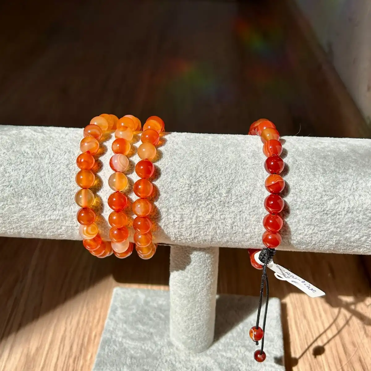 Bracelet en Cornaline