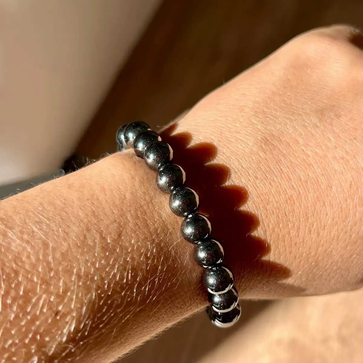 Bracelet en Hématite