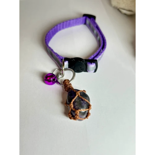 Pendentif en Améthyste pour animaux