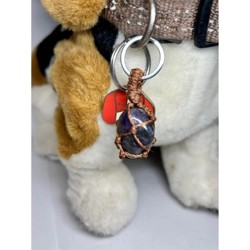 Pendentif en Améthyste pour animaux