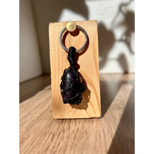 Pendentif en Améthyste pour animaux