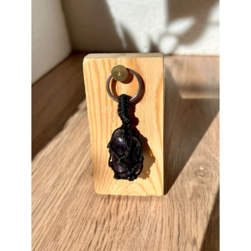 Pendentif en Améthyste pour animaux