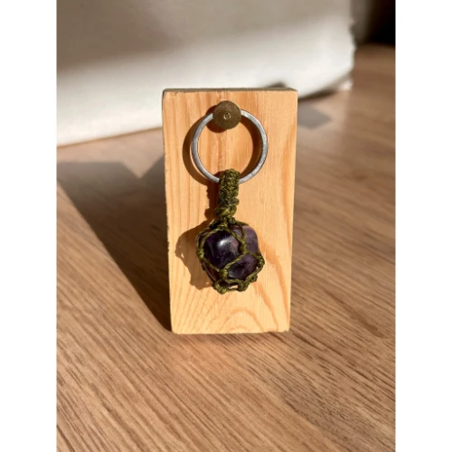 Pendentif en Améthyste pour animaux