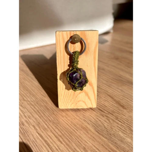 Pendentif en Améthyste pour animaux