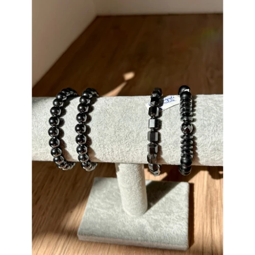 Bracelet en Hématite