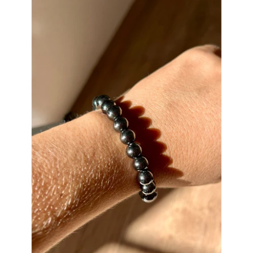 Bracelet en Hématite