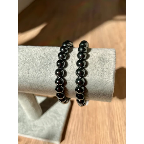 Bracelet en Hématite