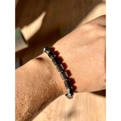 Bracelet en Hématite