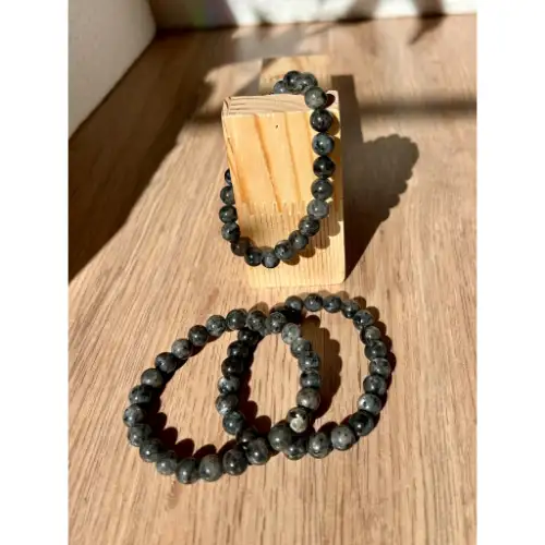 Bracelet en Larvikite