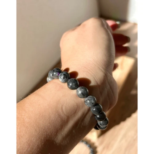 Bracelet en Larvikite